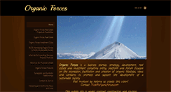 Desktop Screenshot of organicforces.com